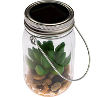 LED solární zahradní lampa Závěsná nádoba na zahradu 13.5 cm VO1925 VOLTENO