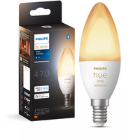 LED svíčka E14 B39 4W CCT PHILIPS HUE White & Ambiance Bluetooth Zigbee žárovka