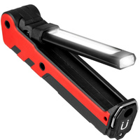 Dobíjecí dílenská svítilna skládací magnet COB + LED 140lm + 360lm VA0104 Vayox