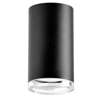 Bodové svítidlo GU10 černé IP44 TURYN Sanico Goldlux pro povrchovou montáž