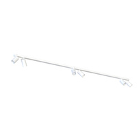 MONO VI 7813 Nowodvorski Bílý 6xGU10 Páskový reflektor pro povrchovou montáž 200 cm Moderní