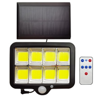 Solární LED Reflektor s Duskovým Senzorem IP44 180lm 6000K + Dálkový Ovladač