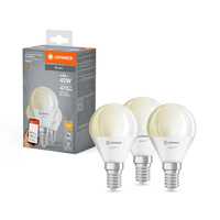 3x LED žárovka E14 P40 4.9W 470lm 2700K Teplá bílá SMART+ WiFi stmívatelná minižárovka LEDVANCE