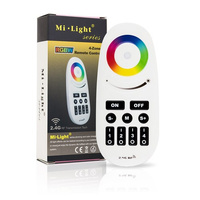RGB LED RGB+W rádiový dálkový ovladač 4 ZÓNY Wi-Fi TOUCH Mi-Light - FUT095