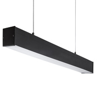 LED T8 G13 58W lineární závěsné svítidlo 150cm černé ALIN Kanlux
