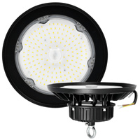 Průmyslové svítidlo LED High Bay 100W 14000lm 4000K Neutral Black IP66 IK10 Rio Pro Kobi