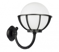 Venkovní zahradní fasádní svítidlo LED NÁSTĚNNÉ SVÍTIDLO Koule s košem 250 K 3012/1/KPO 250 E27 Su-Ma