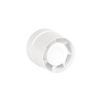 Ventilátor kanálový 19W kulatý pod omítku IPX4 bílý WIR Kanlux