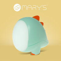 Dětské noční světlo LED 1,6W 3000-6500K Teplé a studené USB dobíjecí 1200mAh zelené DINO MARY'S