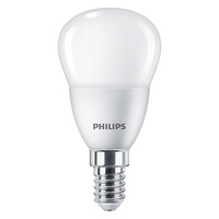 LED kulová žárovka E14 P45 4.9W = 40W 470lm 6500K Studená bílá PHILIPS