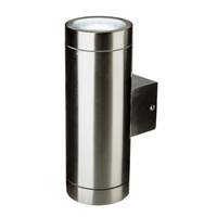 Nástěnné svítidlo zahradní lampy GU10 IP44 Horní/Spodní Stříbrná VT-7642 V-TAC