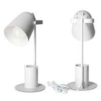 Stolní lampa Stolní svítidlo Nastavitelná E27 Bílá Rolig Kobi