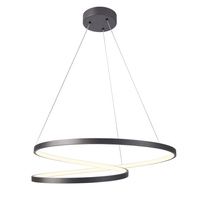 Stropní svítidlo LED 52W 4900lm 4000K neutrální černá ZEFIRA Sanico Goldlux