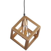 Stropní závěsné svítidlo Dekorativní závěs E27 Zlatá Švédsko Sanico Goldlux