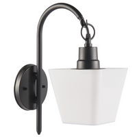 Nástěnné svítidlo venkovní zahradní nástěnné svítidlo spodní GIZA E27 GOLDLUX (Polux)