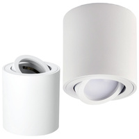 Halogenové bodové svítidlo pro povrchovou montáž GU10 Round White OH36 Kobi