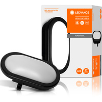 Nástěnná LED lampa 5.5W 4000K IP54 Hermetická venkovní černá BULKHEAD LEDVANCE