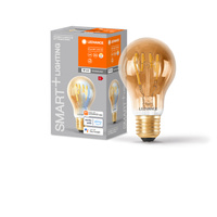 LED žárovka E27 6W = 40W 470lm CCT Stmívatelná SMART+ WiFi Filament Classic Ledvance