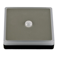 Podzemní LED lampa na baterie 1,5W 28lm 4500K Neutrální 120° Stříbrná Sanico Goldlux