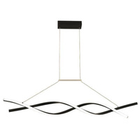 LED stropní závěsné světlo 33W 2150lm 4000K neutrální černá matná Kono Masterled