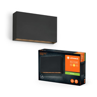 Venkovní zahradní lampa LED fasádní nástěnná lampa 7W 330lm 3000K IP65 Endura Ledvance šedá