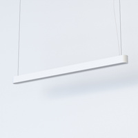 SOFT Závěsné svítidlo 7537 Nowodvorski White 2xLED Tube T8 Ceiling 120x6 Modern
