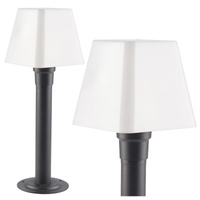 Venkovní zahradní stojací lampa 44cm GIZA E27 GOLDLUX (Polux)