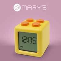 Dětský elektronický budík Yellow Battery mAh MARY'S CLOCK