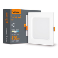 LED panel Zapuštěné svítidlo 6W 620lm 4000K neutrální bílá Videx