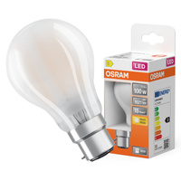 LED žárovka A60 B22d 11W = 100W 1521lm 2700K teplá bílá 320° Retrofit Filament CLASSIC Osram
