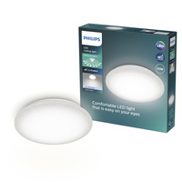 Stropní svítidlo LED Plafond 10W 1100lm 4000K Neutral Star Effect Moire CL200 Philips