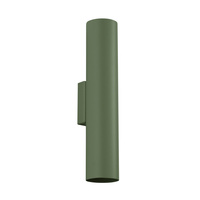 Bodové nástěnné svítidlo Tuba 2x GU10 Olive Lagos Ocean Green SL.1488 Sollux