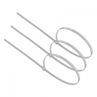 Kabelové stahovací pásky 7,6x750 mm bílé TRACKS Zipové stahovací pásky OK-76750W .VÍCE 50 ks.