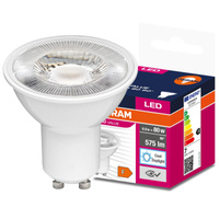 LED žárovka GU10 6.9W = 80W 575lm 6500K Studená bílá 60° OSRAM Hodnota