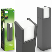 Venkovní LED zahradní svítidlo ARBOR myGarden 6W 2700K IP44 Tyč 40cm Antracit PHILIPS