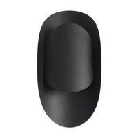 LED TEAR G9 Nástěnné svítidlo Top Oval Black SOLLUX
