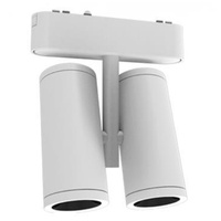 LED reflektorová lampa pro magnetické zavěšení s dvojitým nastavením 16W 1280lm 4000K Neutral CRI90 36° 48V White Luxo Masterled