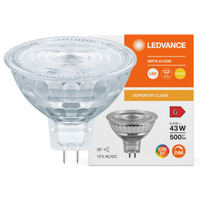 LED žárovka MR16 GU5.3 3,6W = 20W 230lm 2700K teplá bílá 12V FILAMENTNÍ STMÍVATELNÁ LEDVANCE