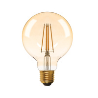 LED žárovka E27 Edison G95 7W = 55W 725lm 2500K Warm Amber XLED Filament Kanlux