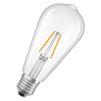 LED žárovka ST64 E27 svíčka 1,8W = 25W 250lm 2700K teplá bílá 300° Filament STAR CLASSIC Osram
