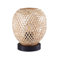 Stolní lampa E27 béžová BAMBOO NATURAL Sanico Goldlux