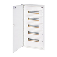 Modulární spínací skříň pod omítku ERP18-5 N+PE 5x18 modulů
