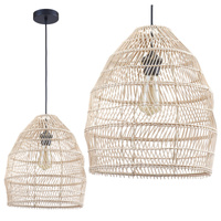 Stropní závěsné svítidlo E27 Beige Black Sakura Sanico Goldlux