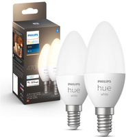 2PAK LED žárovka E14 B39 5,5W 2700K teplá PHILIPS HUE White Bluetooth Zigbee