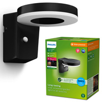 Zahradní lampa LED Solární nástěnná lampa ZONAL 1,3W 3000K IP44 Senzor pohybu Senzor soumraku PHILIPS