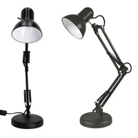 Stolní lampa Stolní svítidlo Nastavitelná E27 Černá Auriq Kobi