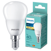 LED žárovka E14 Ball P45 4,9W = 40W 470lm 2700K Warm Essential Philips