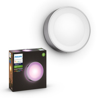 Venkovní kulatá nástěnná lampa Philips HUE Daylo Lantern 17465/47/P7
