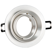 Bodové svítidlo MR16 stříbrné 12 V LIKA Sanico Goldlux pro vestavbu do zdi