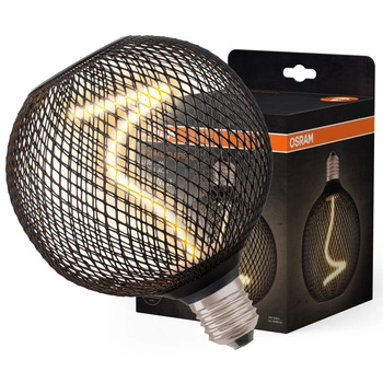 Dekorativní LED žárovka E27 3,5W = 14W 130lm 1800K Warm 320° Filament Dimmable Decor Osram